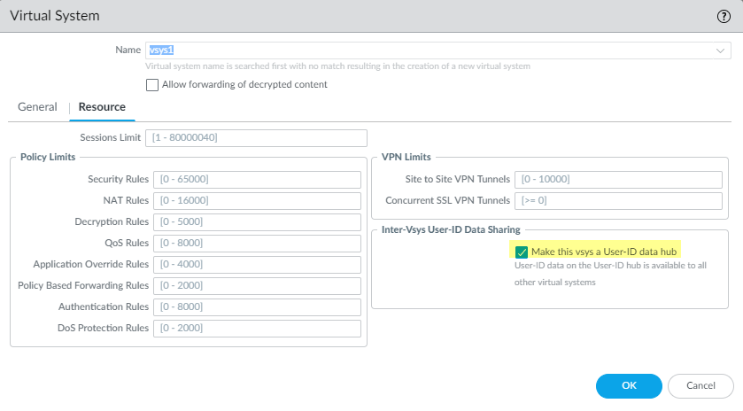 Configure Virtual Systems