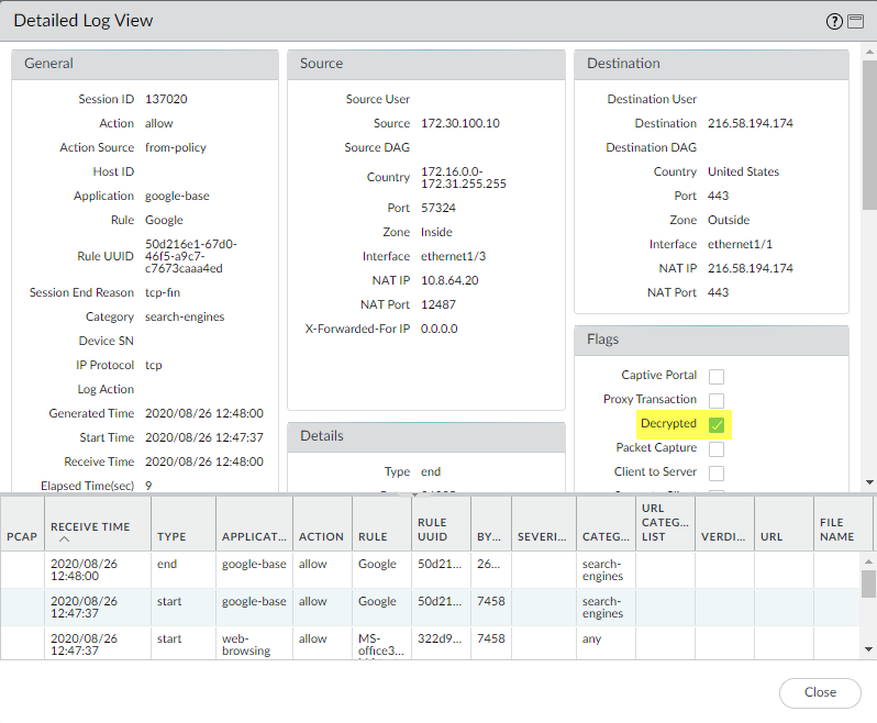 Verify Decryption