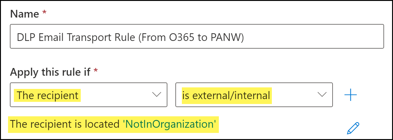 Create Microsoft Exchange Transport Rules