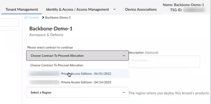 Edit a License for Service Provider Backbone Through Common Services - How To Use Backbone Without Subscription