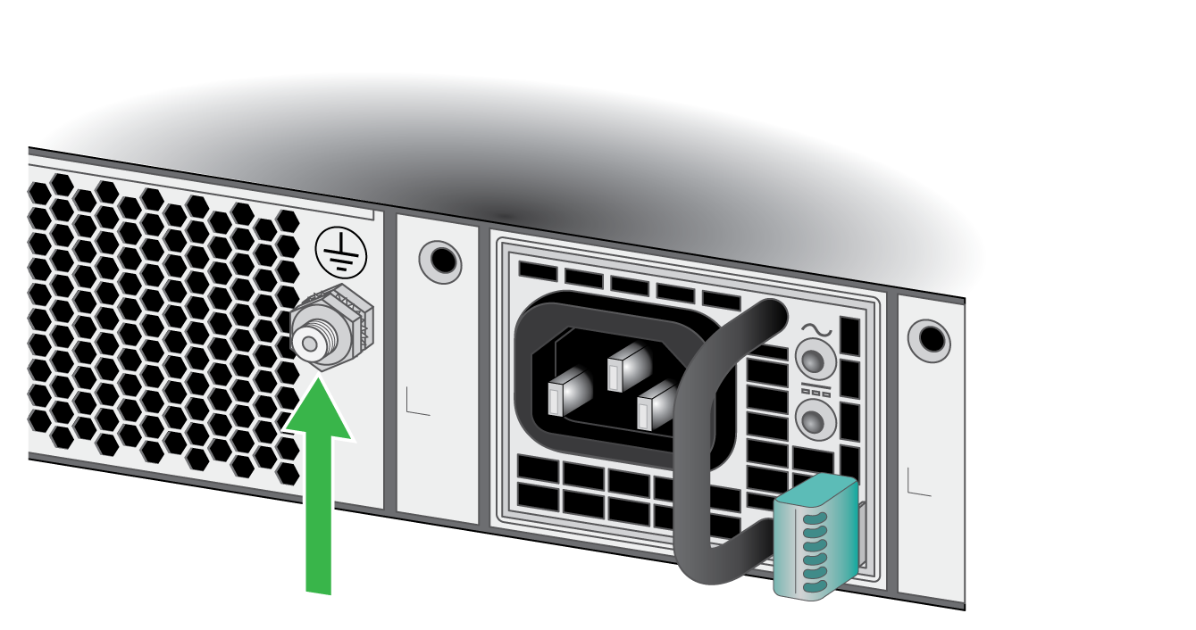 Connect Power to a PA1400 Series Firewall