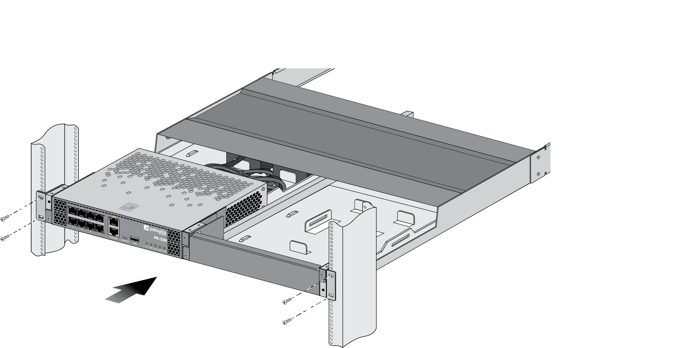 Palo Alto 8ポート PA-220 2台セットで Palo Alto 8ポート PA-220 2台セットで ルーター・ネットワーク機器